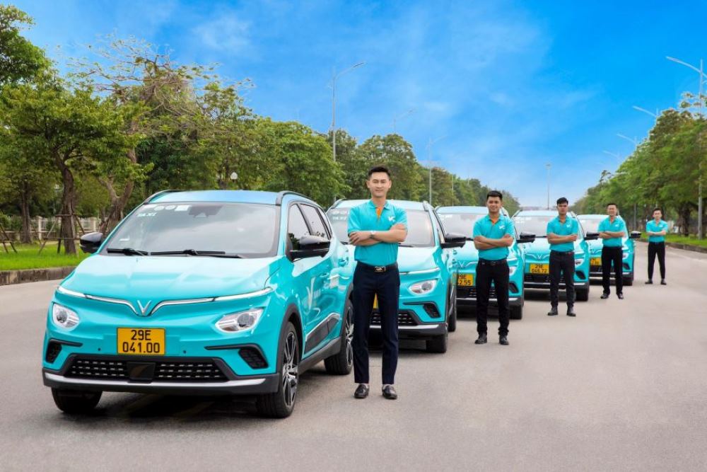 Xanh SM là dịch vụ taxi điện tiên phong tại Việt Nam