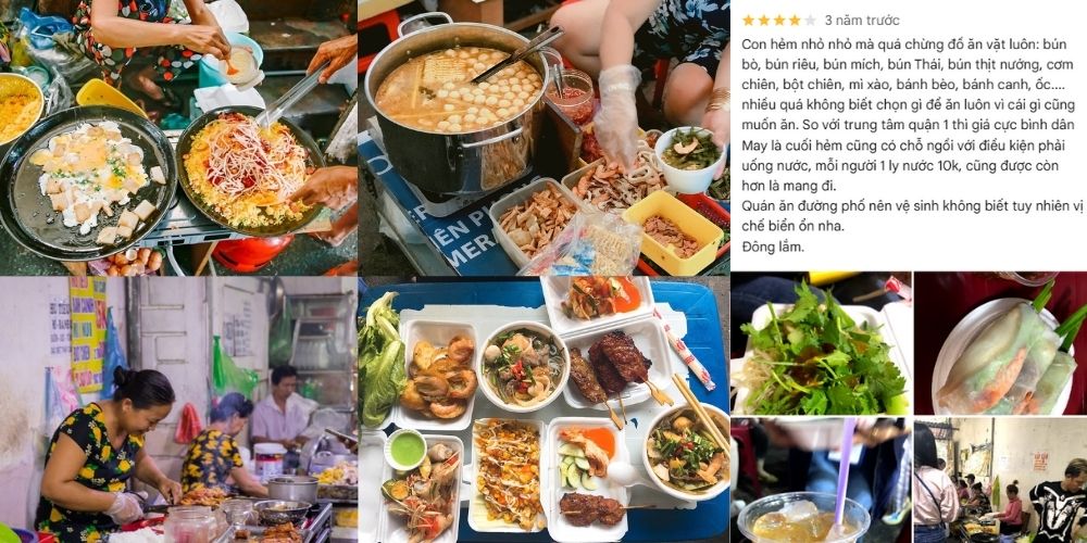 Hẻm 76 Hai Bà Trưng là một trong những khu ăn vặt Sài Gòn nổi tiếng