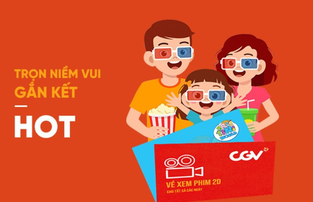 Vé xem phim ở rạp CGV Vincom Metropolis được áp dụng linh hoạt theo từng khung giờ khác nhau 