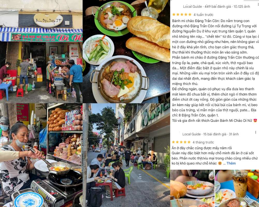 Bánh mì chảo Dì Nữ đã có thâm niên hơn 70 năm tại Sài Gòn