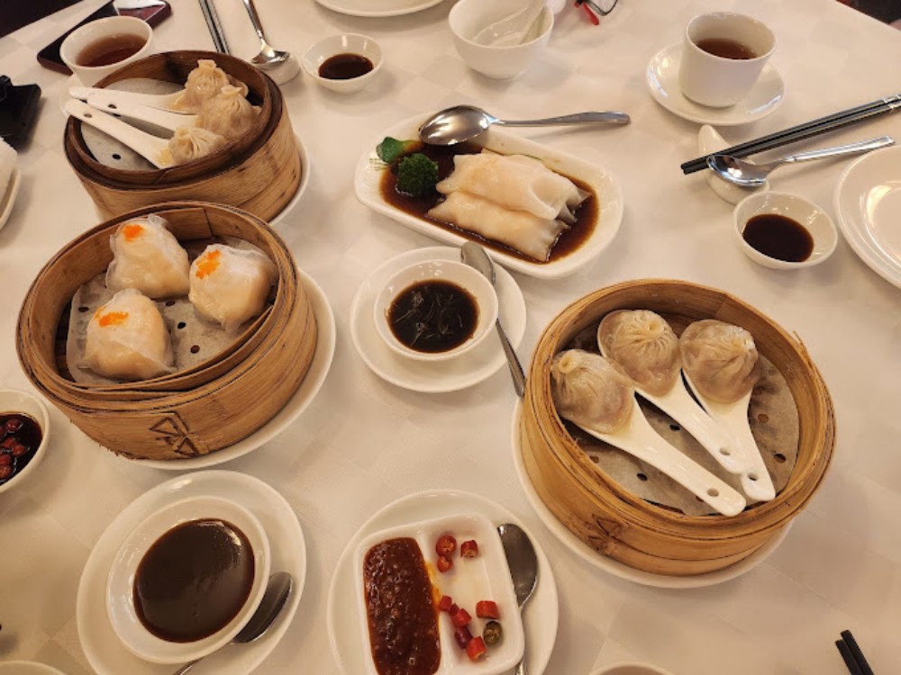 Dimsum cao cấp như bánh bao xá xíu, há cảo tôm, bánh cuốn hấp tàu xì (Ảnh: Sưu tầm Internet)