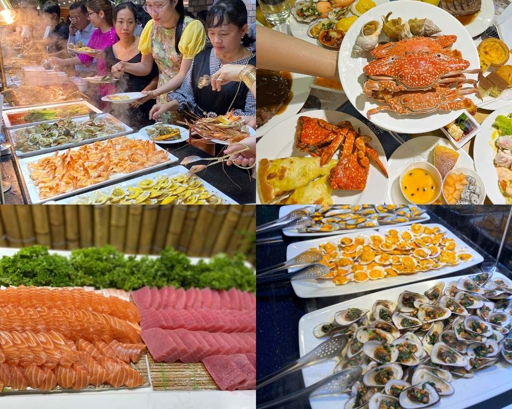 Đại tiệc buffet hơn 200 món tại D'Maris