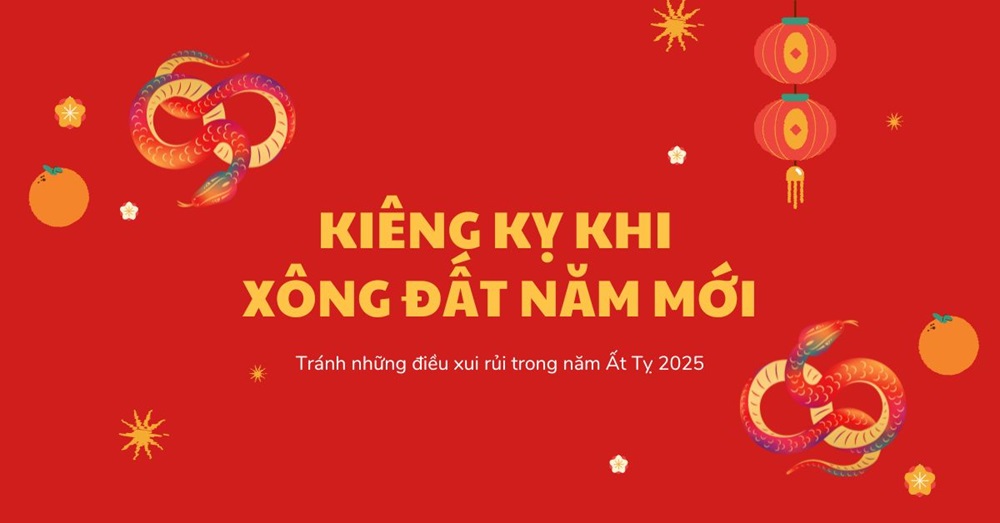 Những kiêng kỵ khi xông đất năm mới 