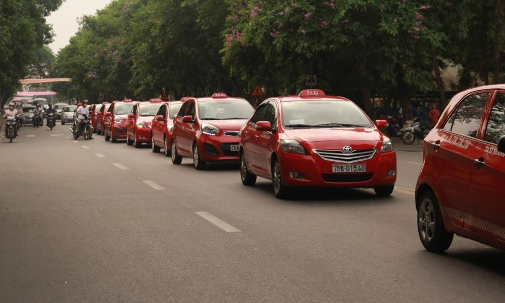 Quy mô đội xe Taxi Hương Giang Huế đáp ứng tốt nhu cầu di chuyển trong thành phố