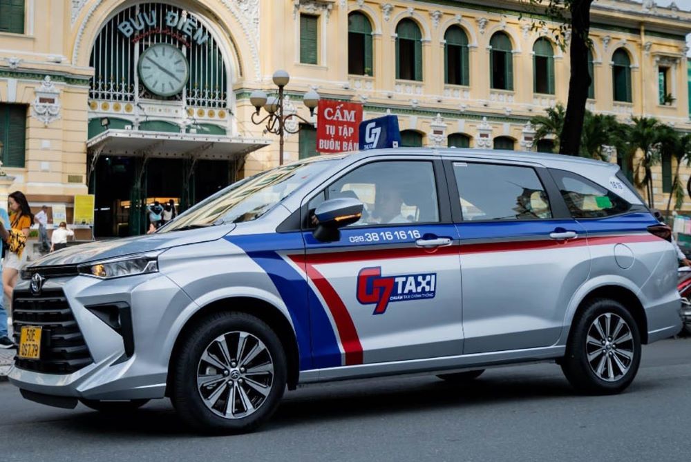 Giá cước taxi G7 công khai minh bạch, tiện lợi cho người dùng