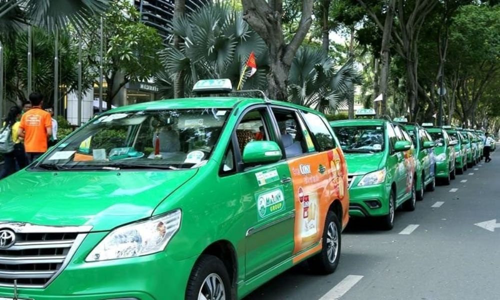 Dễ dàng nhìn thấy taxi Minh Linh trên địa bàn tỉnh Phú Yên