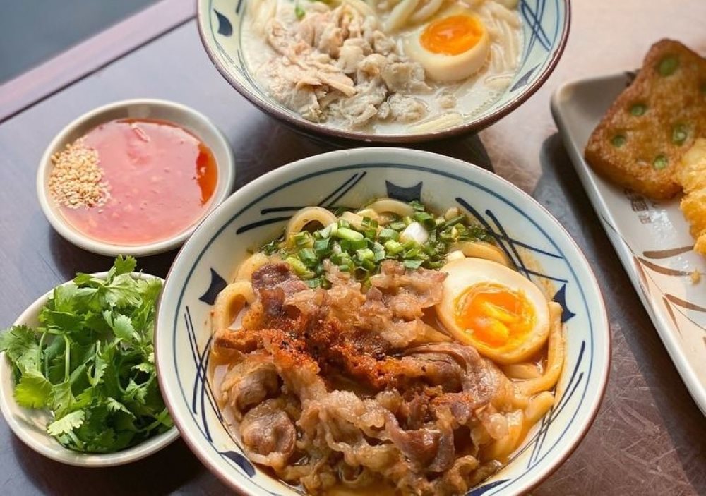 Đến với Marukame Udon để thưởng thức mì Udon - món đặc trưng nhất của ẩm thực Nhật Bản