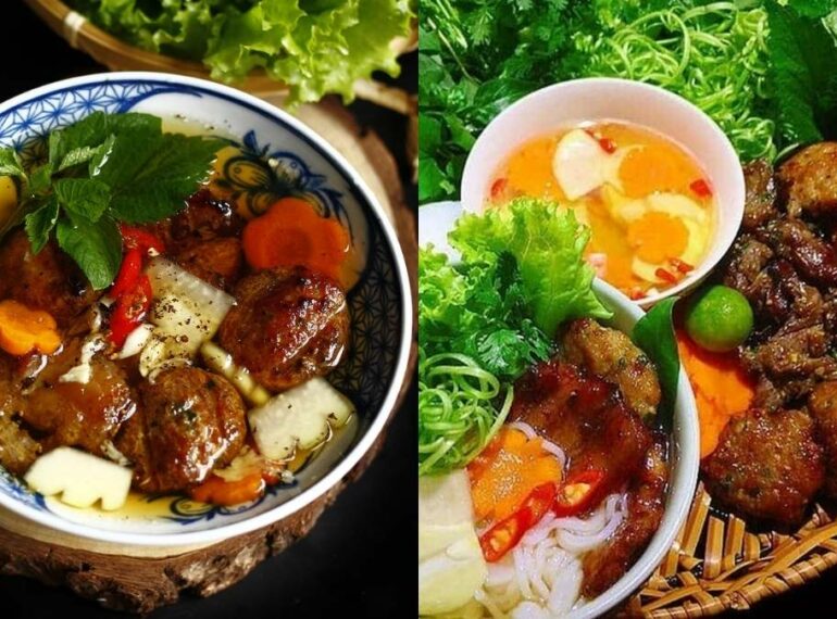 Bún chả Hà Nội ở TPHCM