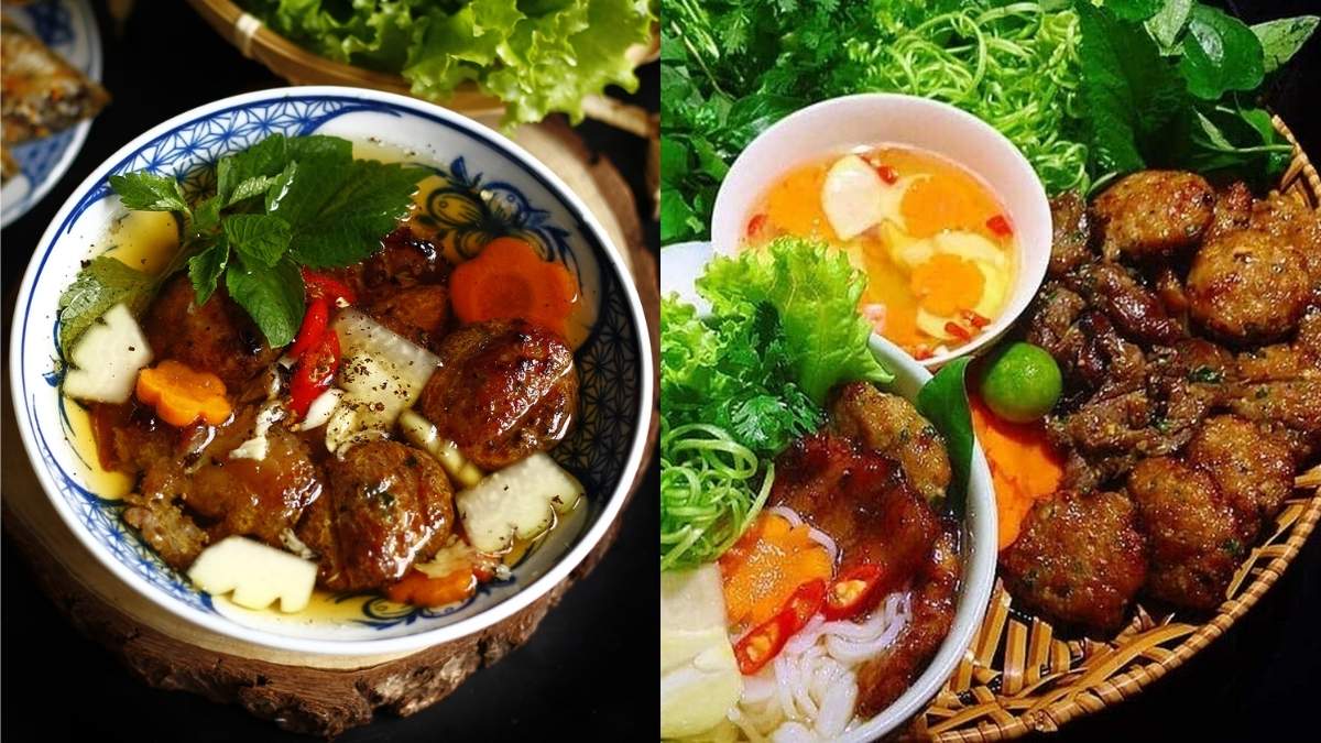 Bún chả Hà Nội ở TPHCM