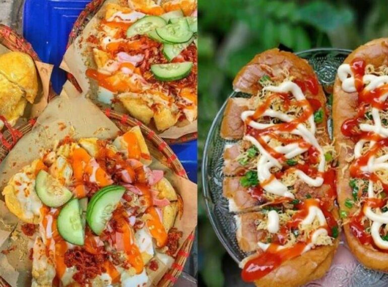 bánh mì nướng muối ớt sài gòn