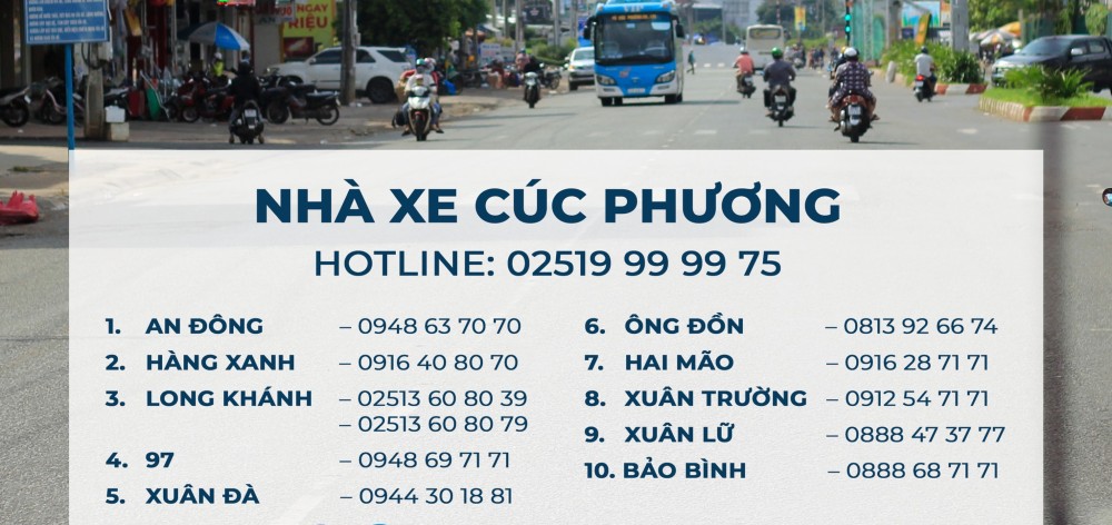 Khách hàng có thể liên hệ nhà xe thông qua số hotline 