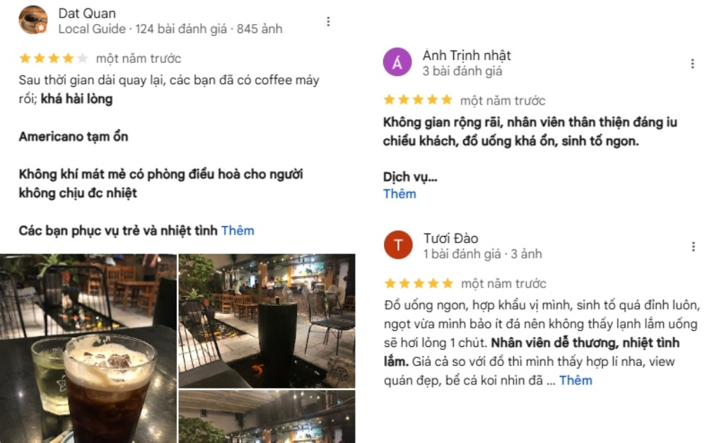 Đội ngũ nhân viên thân thiện, mang đến cảm giác thoải mái cho thực khách (Ảnh: Google Maps)