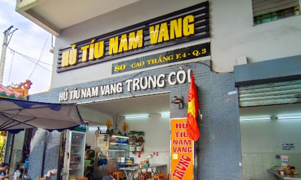 Mách bạn quán hủ tiếu ngon rẻ tại Sài Gòn - Hủ tiếu Nam Vang Trung Còi