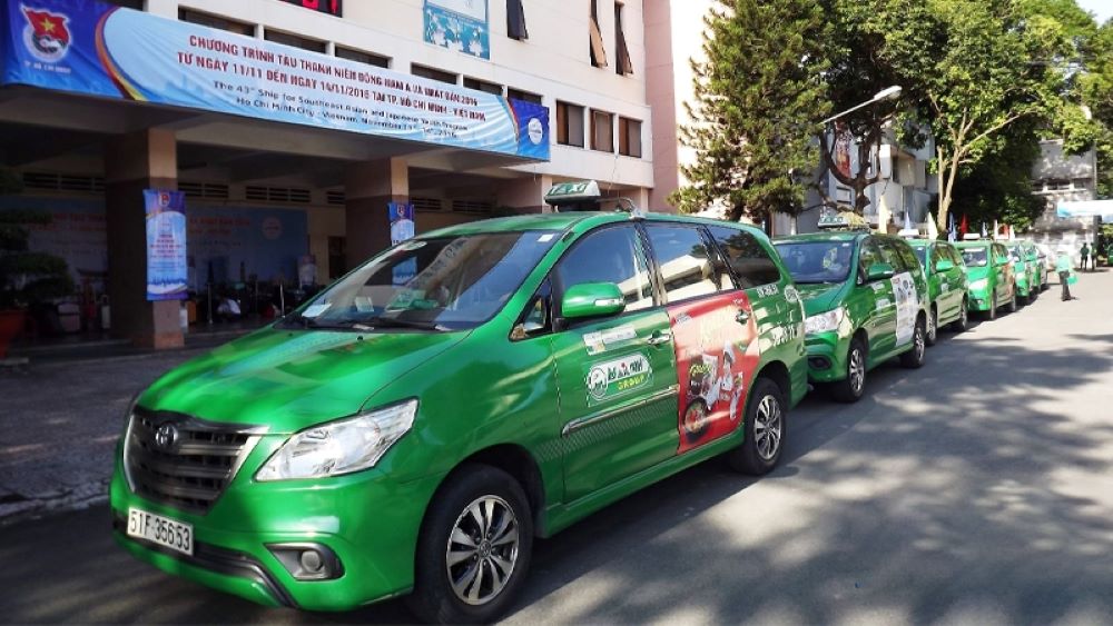 Taxi Mai Linh phục vụ du khách Trà Vinh (Ảnh: Taxi Mai Linh)