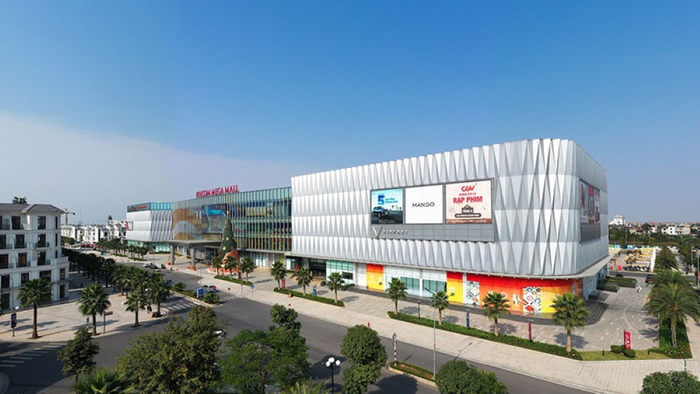 Toàn cảnh không gian Vincom Mega Mall Long Biên (Ảnh: Vinhomes Land)