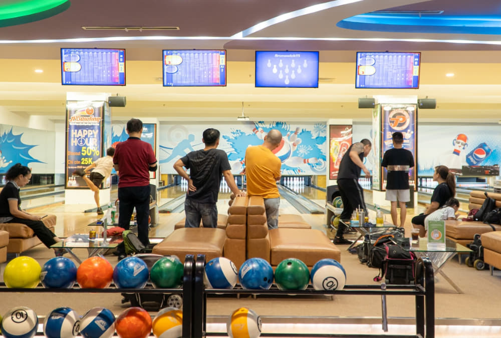 JP Bowling Game Center có hệ thống đường bowling hiện đại  (Ảnh: Sưu tầm Internet)