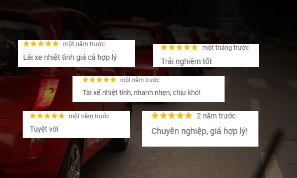 Tài xế nhiệt tình và giá thành hợp lý là những điểm cộng lớn cho Hương Giang Taxi