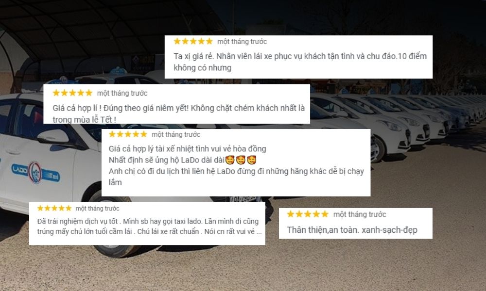 Trải nghiệm di chuyển an toàn, nhanh chóng và thanh toán thuận tiện với Lado Taxi