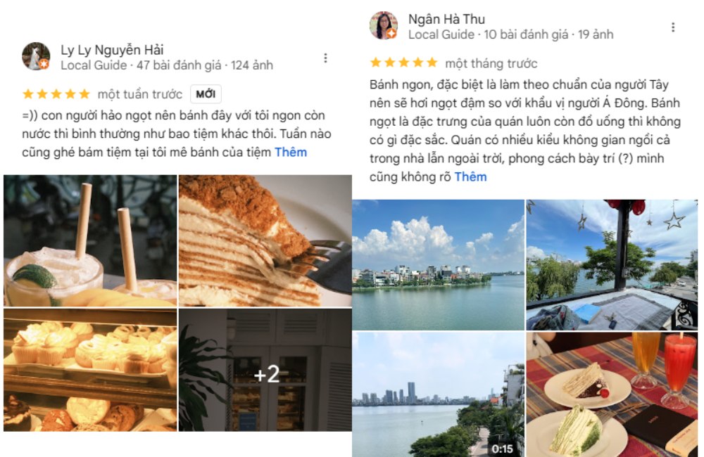 Khách hàng đánh giá cao không gian thư giãn và chất lượng dịch vụ (Ảnh: Google maps)