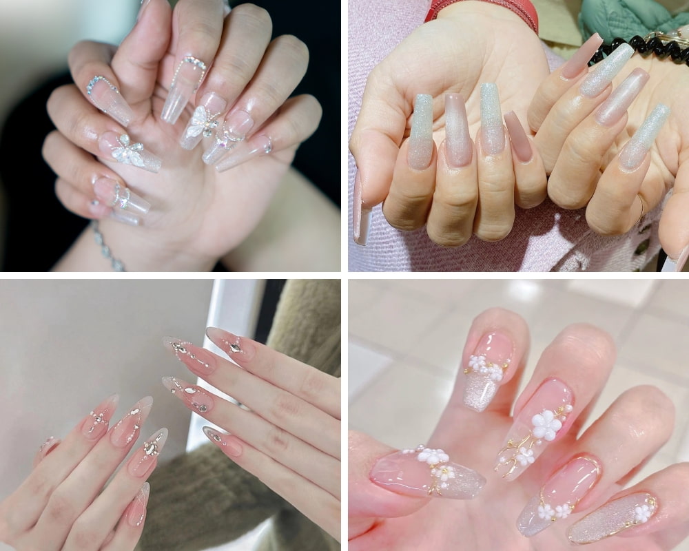 Một số mẫu nail nổi bật tại Golden Nail (Ảnh: Golden Nail)