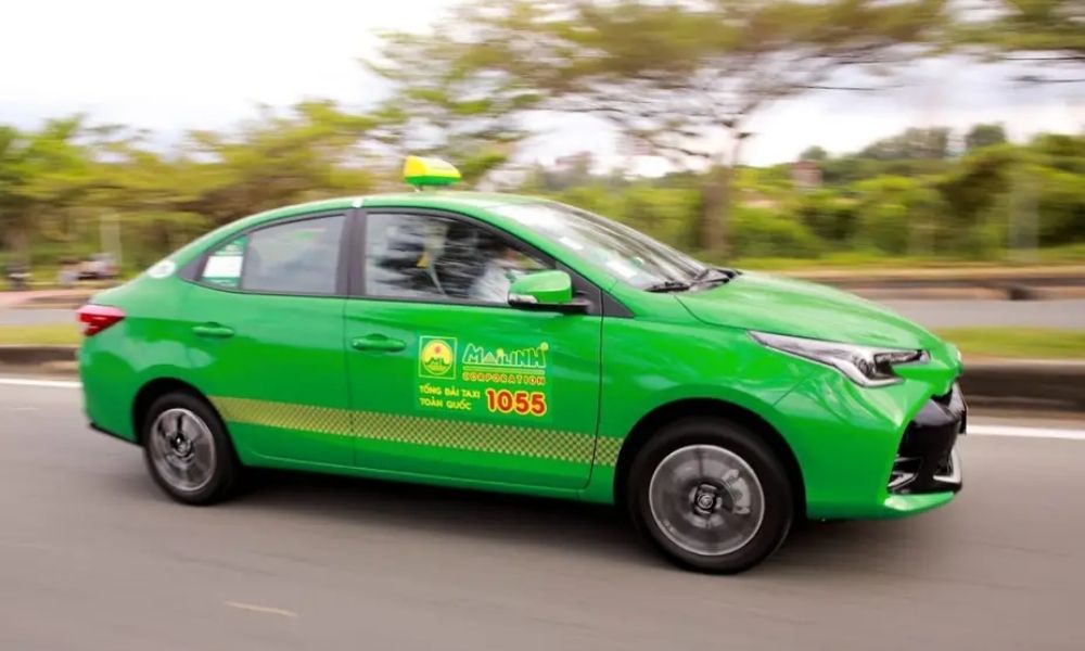 Mai Linh Taxi là thương hiệu taxi quen thuộc tại Hải Hương