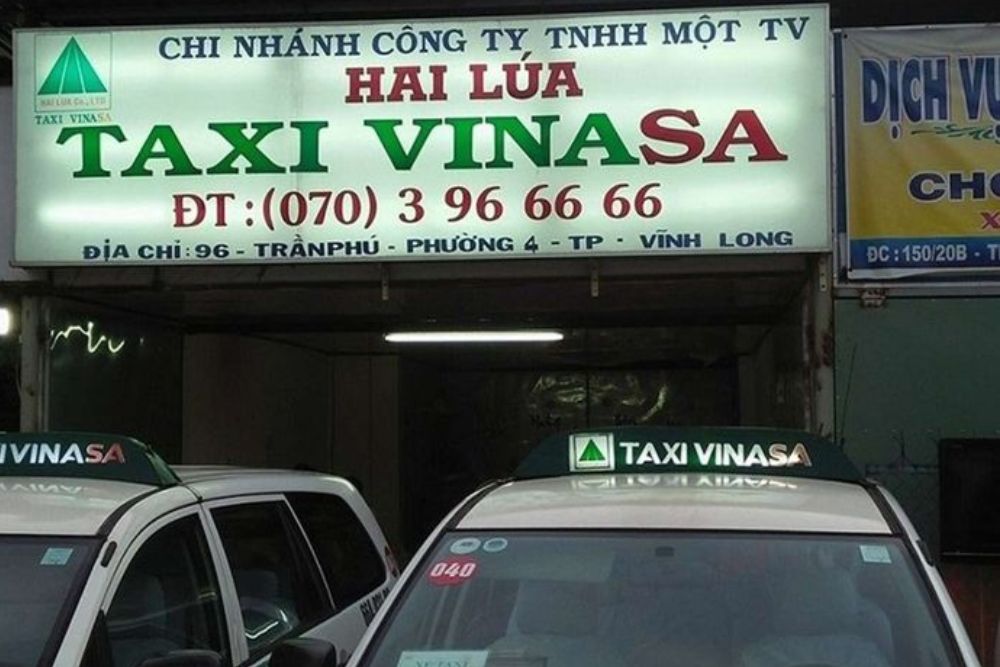 Taxi Vinasa có mức giá cạnh tranh, dao động khoảng 11.000 VND/ 1 km (Ảnh: Sưu tầm Internet)