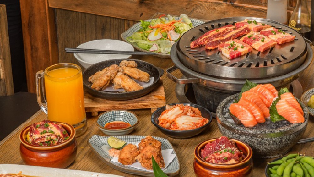 Một phần nướng tại Shogun Japanese Street BBQ