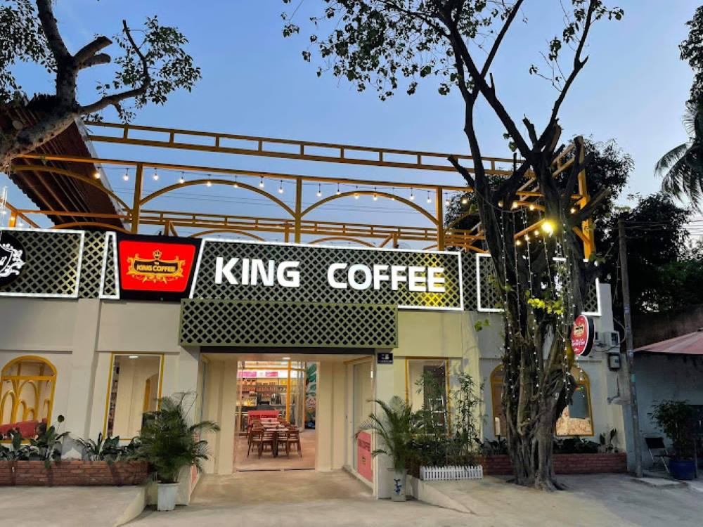 Không gian đơn giản nhưng rất “Hàn Quốc” tại King Coffee (Ảnh: Sưu tầm Internet)