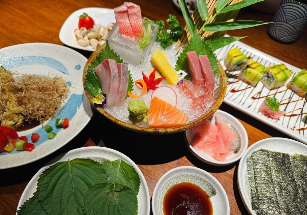 Món Sushi tươi ngon từ Nhân Sushi Kim Mã