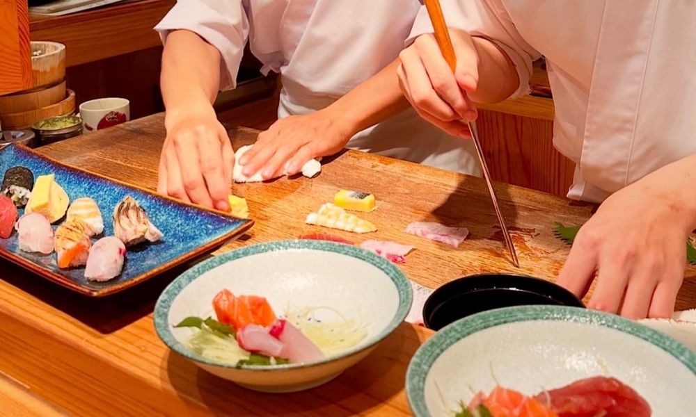 Mê mẩn với các món sushi tươi ngon, chất lượng ngay tại Sushi Hung Hanare Thảo Điền