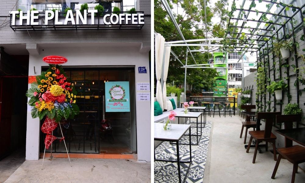 The Plant Coffee mang đến nhiều không gian để thực khách học tập và làm việc 