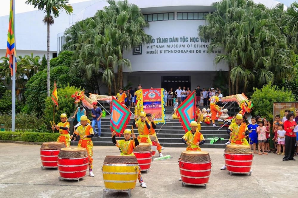 Bảo tàng Dân tộc học Việt Nam là điểm kết nối văn hóa nổi tiếng với những hoạt động biểu diễn nghệ thuật đặc sắc 