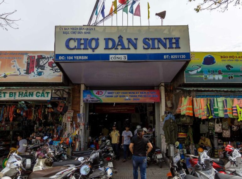 chợ dân sinh quận 1​