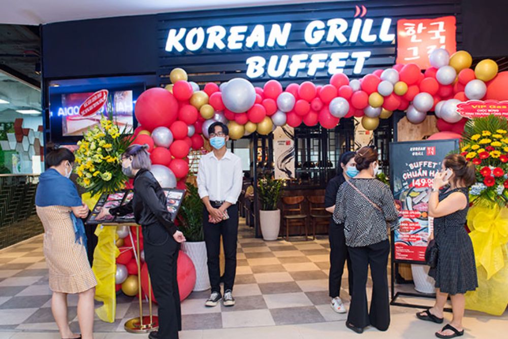 Korean Grill - Buzza BBQ là quán buffet lẩu nướng Hàn Quốc nổi tiếng tại Quận 1 (Ảnh: Sưu tầm Internet)