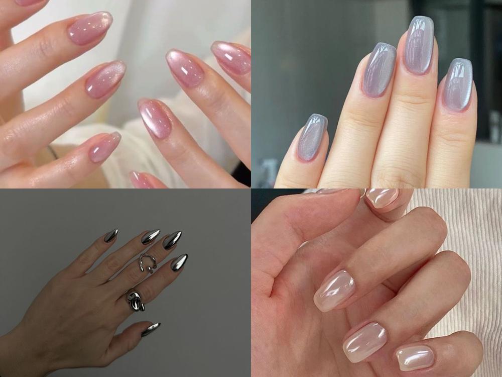 Mê style tự nhiên, trong trẻo hay cá tính thì mẫu nail trơn vẫn không khiến nàng thất vọng