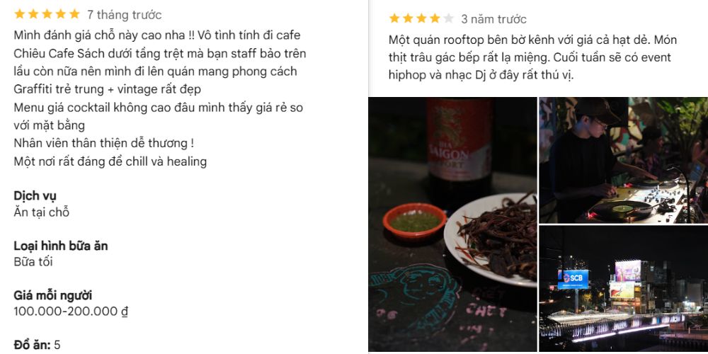 Feedback khách hàng về Cipherz Rooftop 