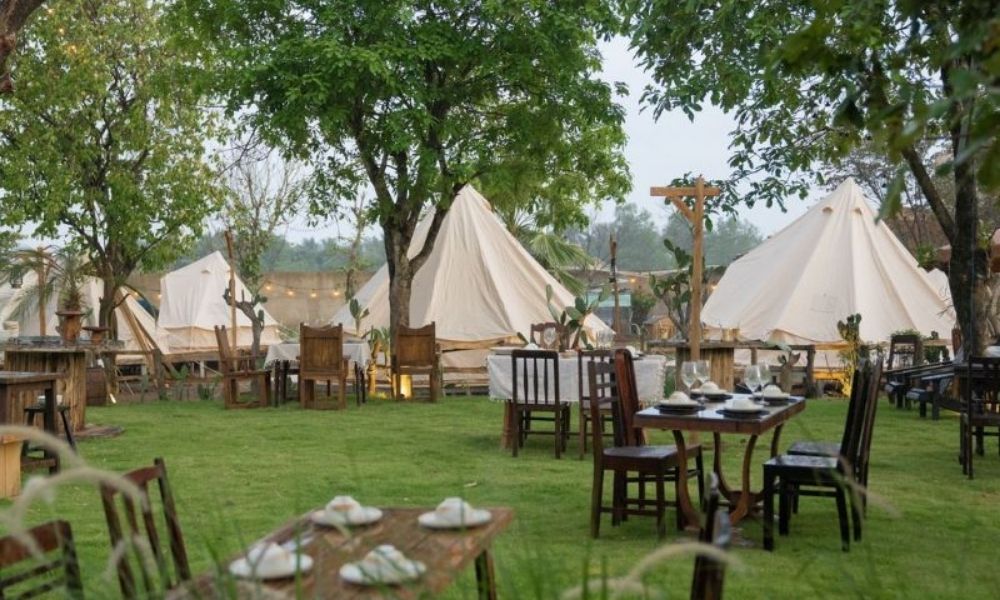 Khung cảnh siêu mộng mơ, lãng mạn tại camping Savora Farm & Glamping