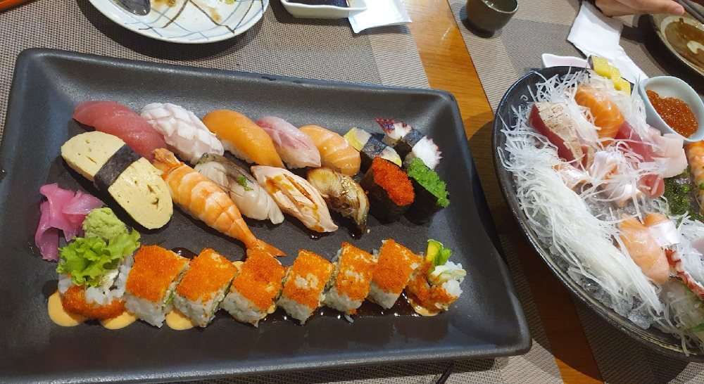 Một combo sushi tại Sushi Tony 