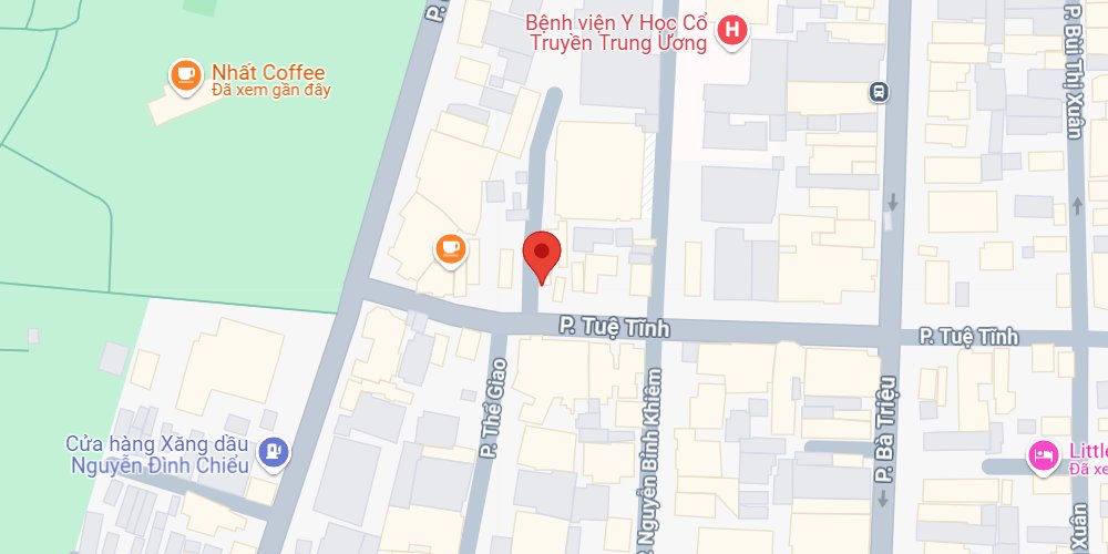 Tọa lạc tại khu trung tâm Hai Bà Trưng, Lahomes rất dễ dàng tìm thấy (Ảnh: Google maps)