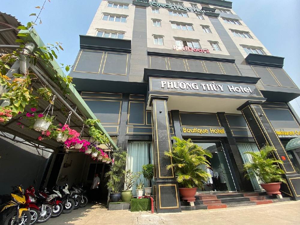 Phương Thuỳ Hotel có thiết kế đơn giản, hiện đại (Ảnh: Sưu tầm Internet)