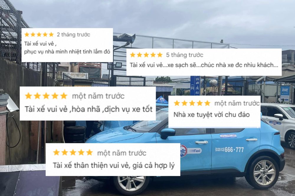 Tài xế taxi Lado phục vụ chuyên nghiệp, thân thiện (Ảnh: Google Maps)