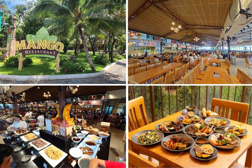 Nhà hàng Buffet Mango trung tâm khu Sun World (Ảnh: Sưu tầm internet)