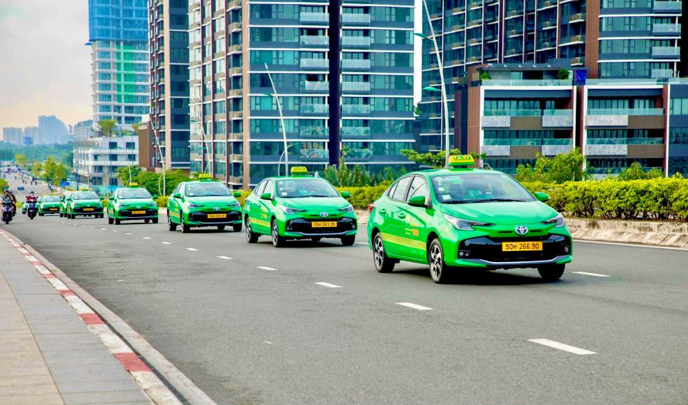 Taxi Mai Linh tại Bảo Lộc, Lâm Đồng sở hữu một đội xe lớn