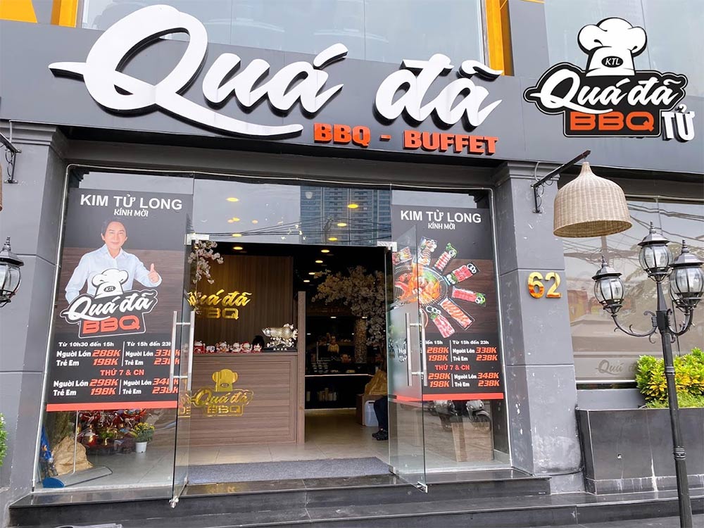 Quá Đã BBQ (Ảnh: Google Maps)