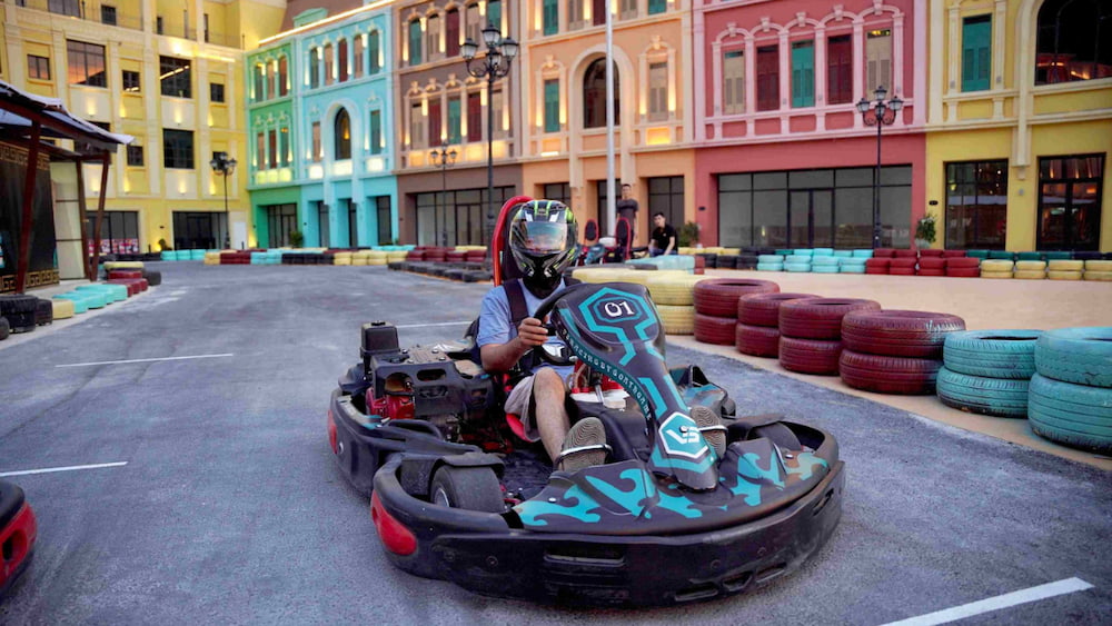 Đường đua Go Kart tại Vinpearl Harbour Nha Trang