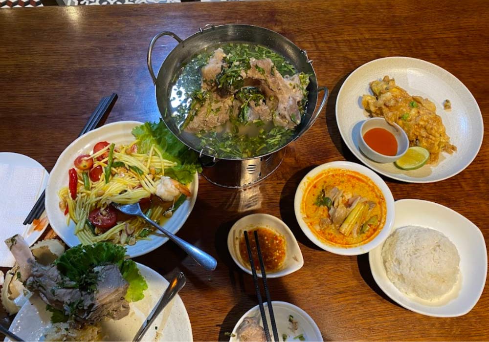 Thưởng thức ẩm thực Thái Lan cay chuẩn vị tại Bangkok Thai Kitchen (Ảnh: Bangkok Thai Kitchen)