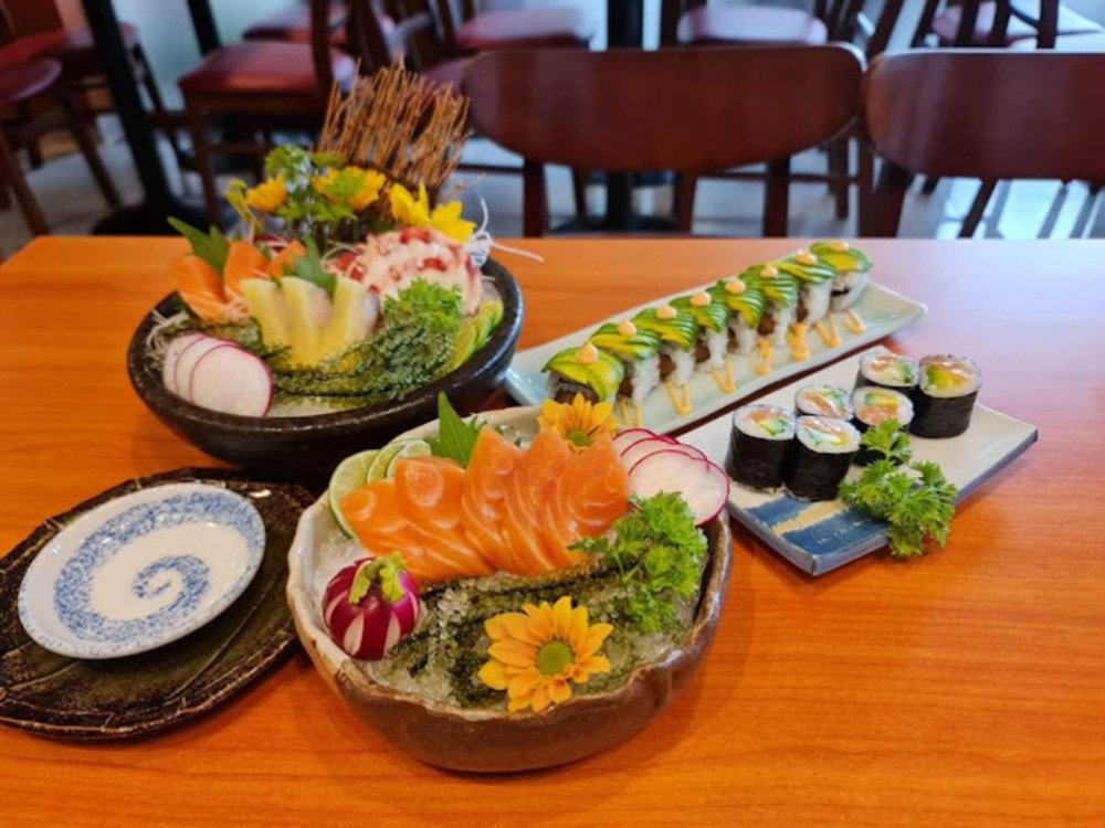 Các món sushi được khách hàng yêu thích nhiều nhất tại Sushi Tokyo Town 