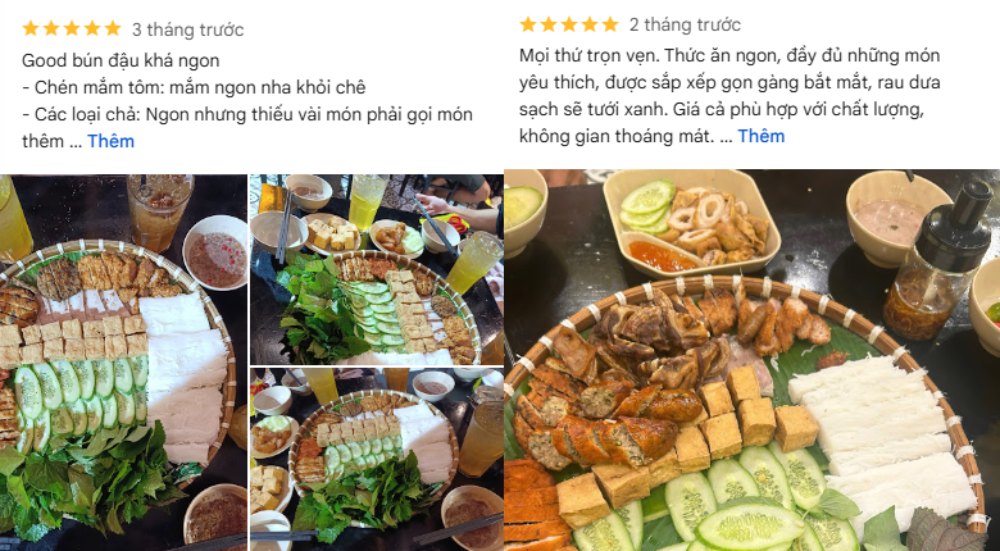 Nhiều khách nhận xét món ăn ngon, quán sạch sẽ (Ảnh: Google Maps)