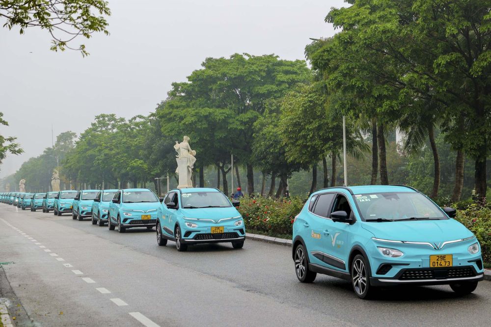 Taxi Xanh SM thân thiện với môi trường, không tiếng ồn, không khói bụi (Ảnh: Xanh SM)