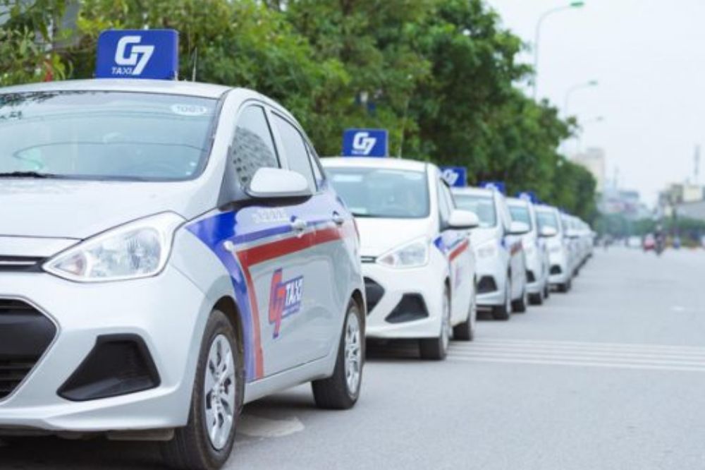 Đội ngũ taxi G7 hiện đại (Ảnh: Sưu tầm Internet)